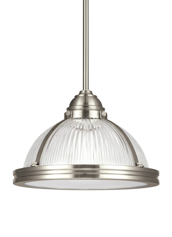 Pratt Street Prismatic Outdoor (Damp) Pendant by Generation Lighting