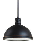 Pratt Street Metal Outdoor (Damp) Pendant by Generation Lighting
