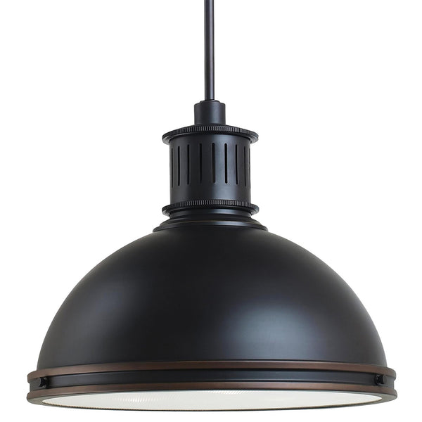 Pratt Street Metal Outdoor (Damp) Pendant by Generation Lighting