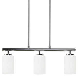 Buy chrome-with-cased-opal-etched-glass-and-opal-shade Oslo Pendant by Generation Lighting
