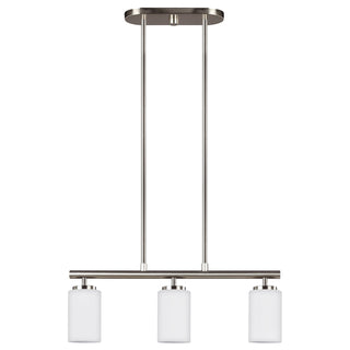 Buy brushed-nickel-with-cased-opal-etched-glass-and-opal-shade Oslo Pendant by Generation Lighting