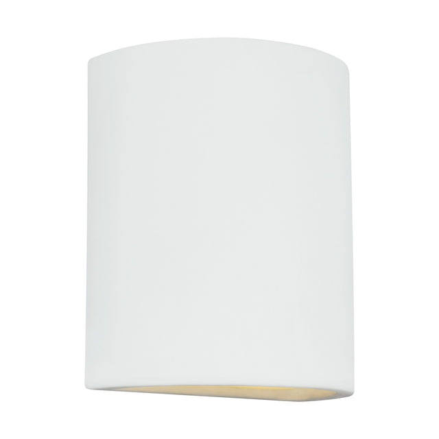 Paintable Ceramic Sconces Outdoor (Wet) Wall Lantern by Generation Lighting