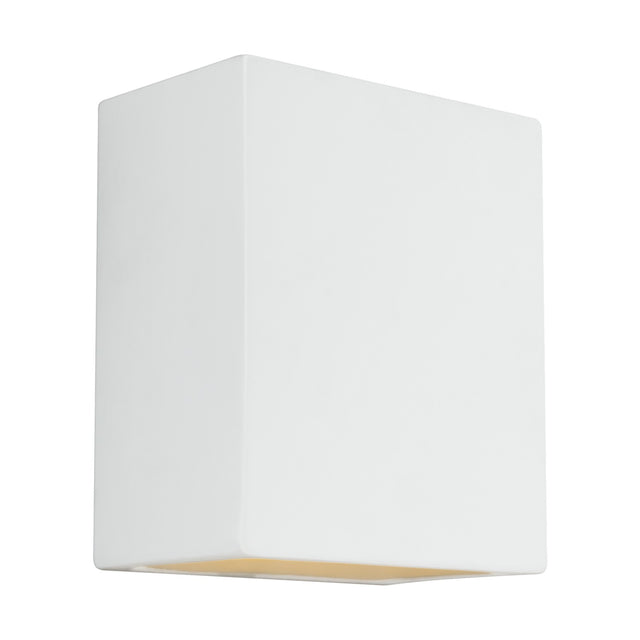 Paintable Ceramic Sconces Outdoor (Wet) Wall Lantern by Generation Lighting