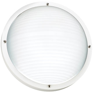 Buy white-with-frosted-ribbed-glass Bayside Outdoor (Wet) Sconce by Generation Lighting