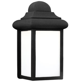 Buy black-with-smooth-white-glass Mullberry Hill Outdoor (Wet) Lantern by Generation Lighting