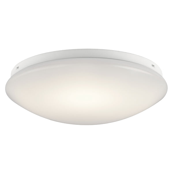 Ceiling Space Outdoor (Damp) Flush Mount Ceiling Light by Kichler