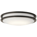 Outdoor (Damp) Flush Mount Ceiling Light by Kichler