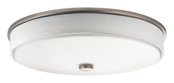 Ceiling Space Outdoor (Damp) Flush Mount Ceiling Light by Kichler