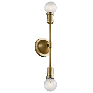 Buy natural-brass Armstrong Outdoor (Damp) Sconce by Kichler