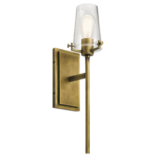 Buy natural-brass Alton Outdoor (Damp) Sconce by Kichler