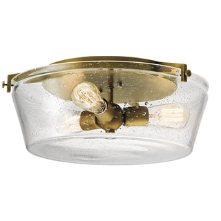 Buy natural-brass Alton Flush Mount Ceiling Light by Kichler
