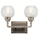 Kichler - 45591AP - Two Light Bath - Niles - Antique Pewter from Lighting & Bulbs Unlimited in Charlotte, NC