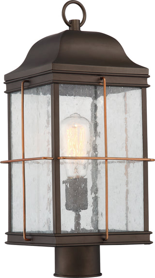 Buy bronze-copper-accents Howell Outdoor (Wet) Lantern by Nuvo Lighting