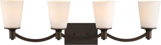 Buy forest-bronze-with-white-glass Laguna Vanity by Nuvo Lighting