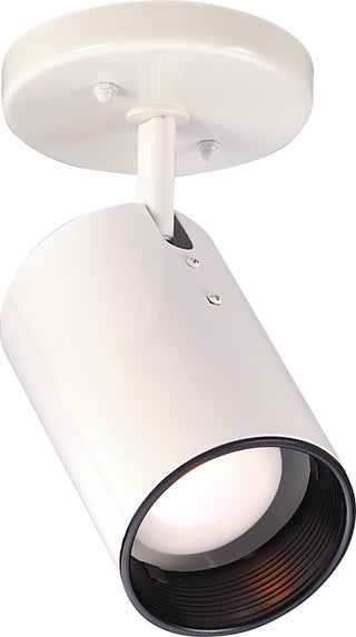 Buy white-with-straight-glass-and-white-shade Outdoor (Damp) Flush Mount Light by Nuvo Lighting