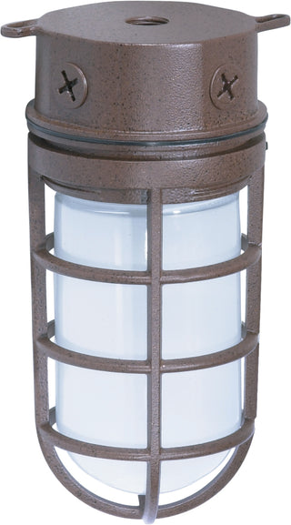 Buy old-bronze-with-frost-glass Outdoor (Wet) Ceiling Mount Light by Nuvo Lighting