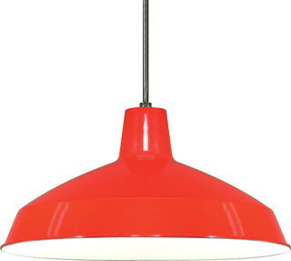 Buy red-white-interior-with-warehouse-glass Outdoor (Damp) Hanging Lanterns by Nuvo Lighting