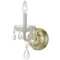 Traditional Crystal Wall Sconce by Crystorama
