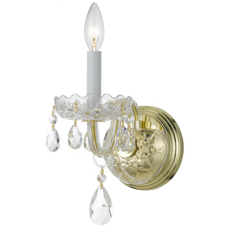 Buy polished-brass Traditional Crystal Wall Sconce by Crystorama