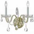 Traditional Crystal Sconce by Crystorama