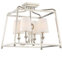 Sylvan Semi Flush Mount Light by Crystorama