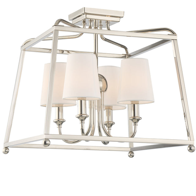 Sylvan Semi Flush Mount Light by Crystorama