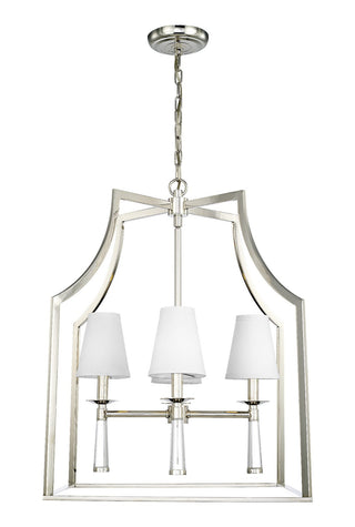Buy polished-nickel Baxter Chandelier by Crystorama