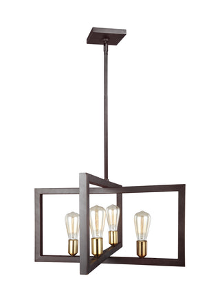Finnegan Outdoor (Damp) Chandelier by Visual Comfort Studio