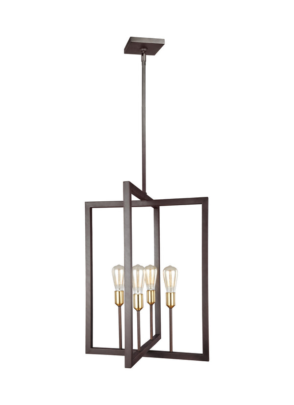 Finnegan Outdoor (Damp) Chandelier by Visual Comfort Studio
