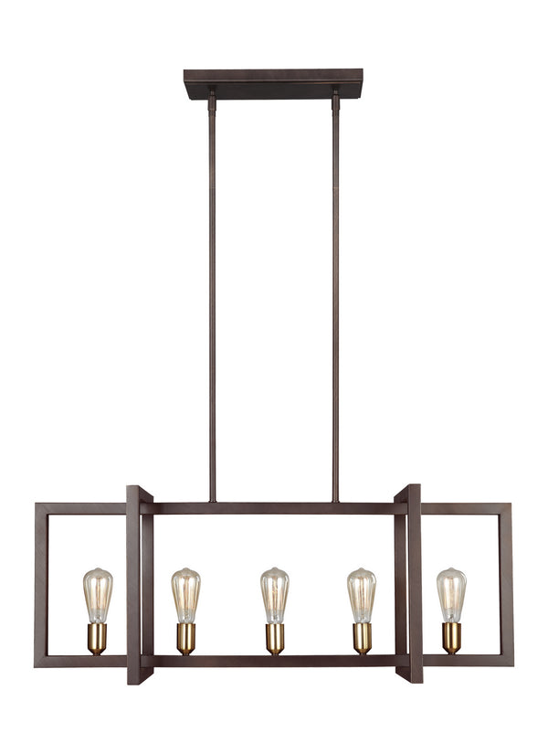 Finnegan Outdoor (Damp) Chandelier by Visual Comfort Studio