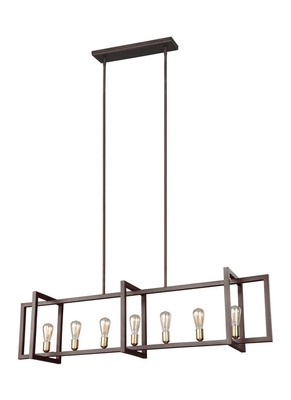 Finnegan Outdoor (Damp) Chandelier by Visual Comfort Studio