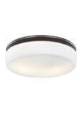 Issen Outdoor (Damp) Flush Mount Ceiling Light by Visual Comfort Studio