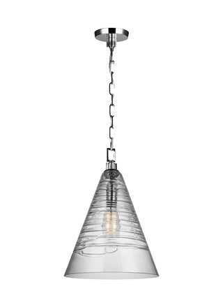 Buy chrome Elmore Outdoor (Damp) Pendant by Visual Comfort Studio