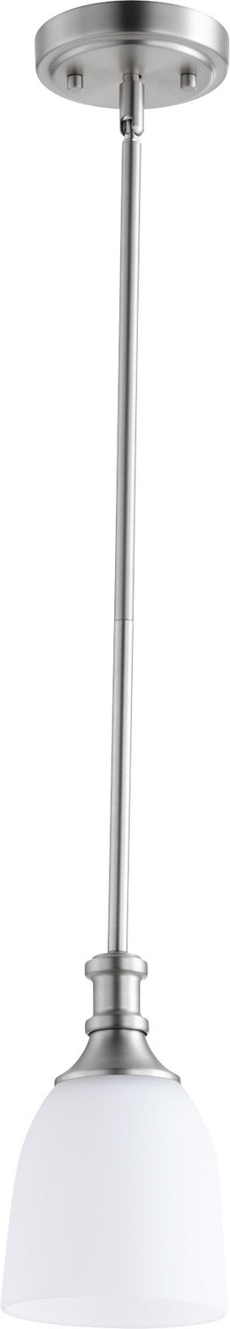 Buy satin-nickel Richmond Outdoor (Damp) Pendant by Quorum