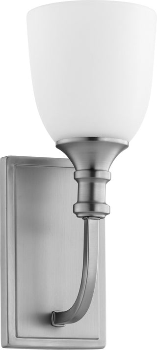 Buy satin-nickel Richmond Outdoor (Damp) Sconce by Quorum