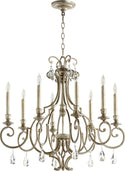 Ansley Outdoor (Damp) Chandelier by Quorum