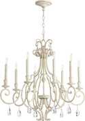 Ansley Outdoor (Damp) Chandelier by Quorum