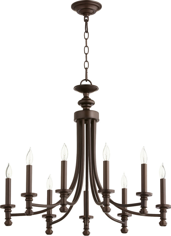 Rossington Outdoor (Damp) Chandelier by Quorum