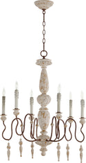 La Maison Outdoor (Damp) Chandelier by Quorum