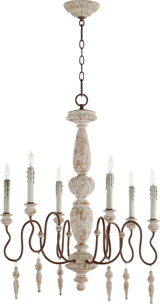 La Maison Outdoor (Damp) Chandelier by Quorum