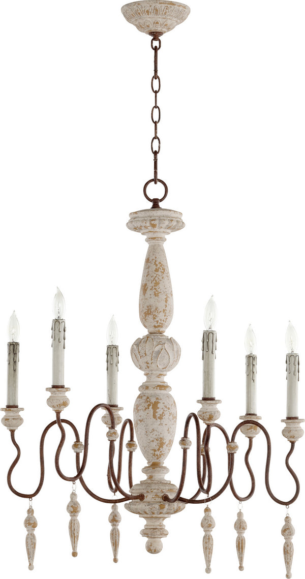 La Maison Outdoor (Damp) Chandelier by Quorum