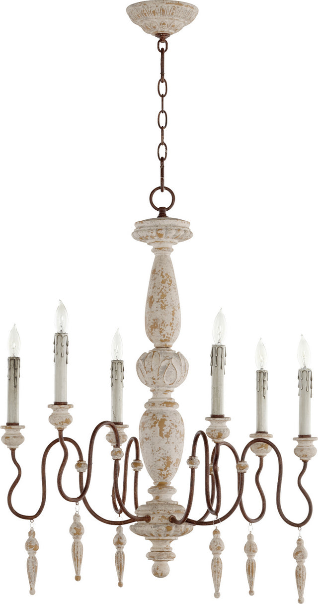 La Maison Outdoor (Damp) Chandelier by Quorum