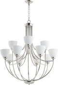 Enclave Chandelier by Quorum