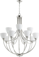 Enclave Chandelier by Quorum