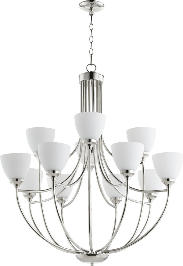 Enclave Chandelier by Quorum