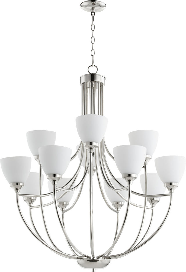 Enclave Chandelier by Quorum