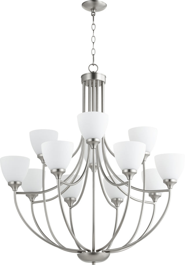 Enclave Chandelier by Quorum
