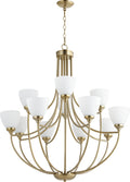 Enclave Chandelier by Quorum