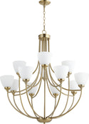Enclave Chandelier by Quorum