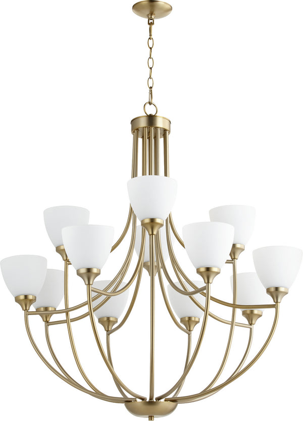 Enclave Chandelier by Quorum